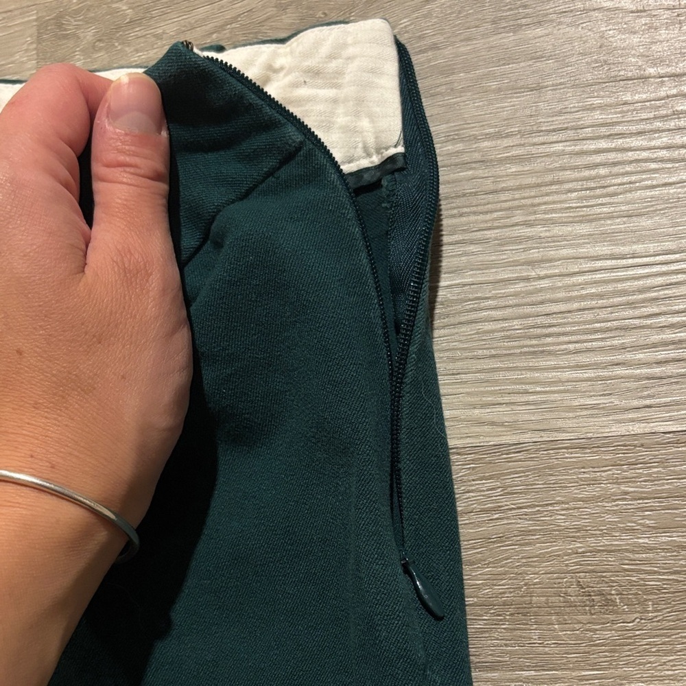 J. Crew Woman’s Dark Green Slacks - Picture 3 of 4